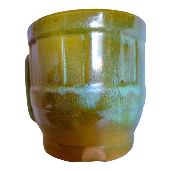 Frankoma Pottery 94M Wagon Wheel Coffee Mug Prairie Green Vi… - Picture 9 of 9